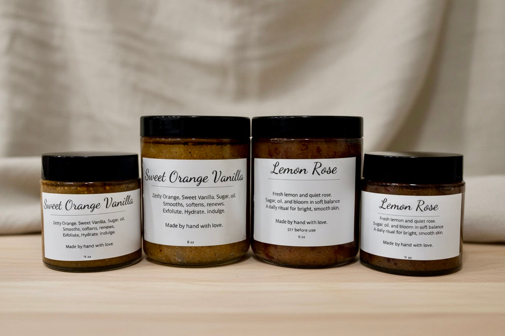 Lemon Glow Sugar Scrub (4 oz.)