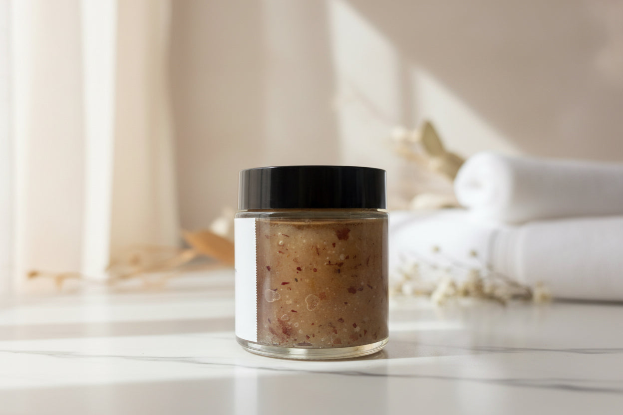 Lemon Glow Sugar Scrub (4 oz.)