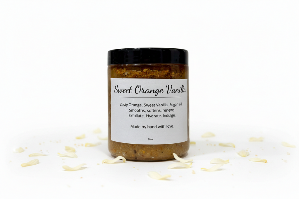 Sweet Orange Vanilla Sugar Scrub (8 oz.)